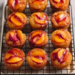 Peach Upside Down Mini Cakes Recipe