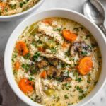 Creamy Chicken and Mushroom Soup Recipe