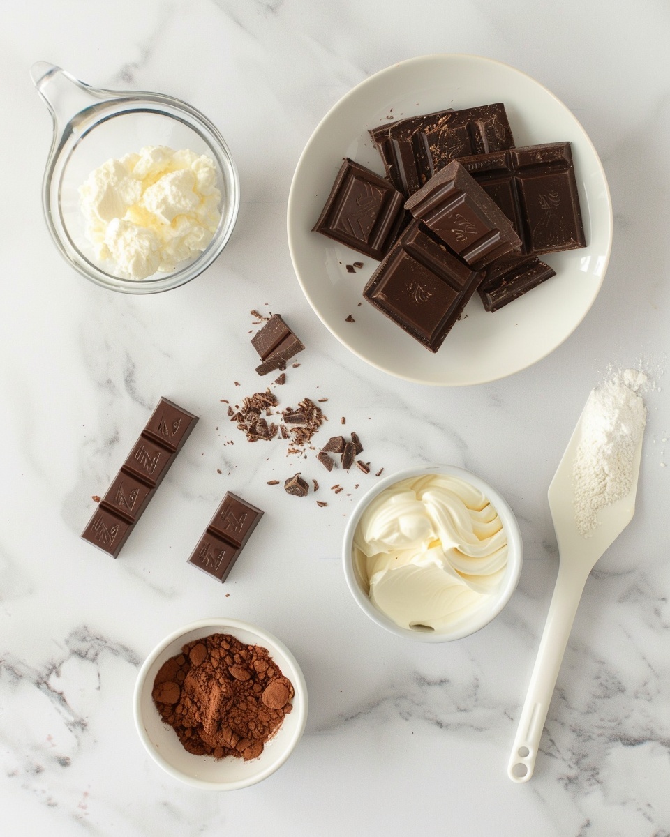 Single white plate featuring a solitary slice of strawberry mousse cake with a smooth pink mousse interior flecked with bits of real strawberries, surrounded by a delicate white chocolate shell partially broken to reveal the creamy texture inside, dusted lightly with freeze-dried strawberry powder, garnished with a fresh halved strawberry on the side, all set on a white marble surface in natural lighting, close-up angled shot emphasizing the layers and richness, styled as an elegant individual serving from a food blog, photo taken with an iphone --ar 4:5 --v 7