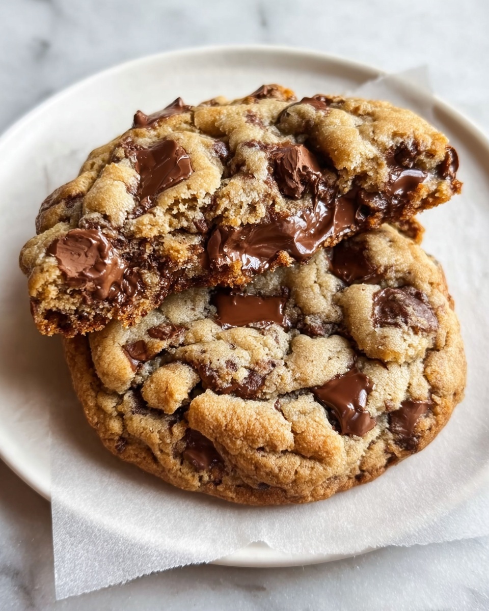 Large white baking sheet filled with a full dozen freshly baked chocolate chip cookies, golden brown with slightly crisp edges and soft centers, generously studded with melted chocolate chips, arranged evenly in neat rows, photographed from a 3/4 angle on a white marble countertop with natural lighting, professional food styling, photo taken with an iphone --ar 4:5 --v 7