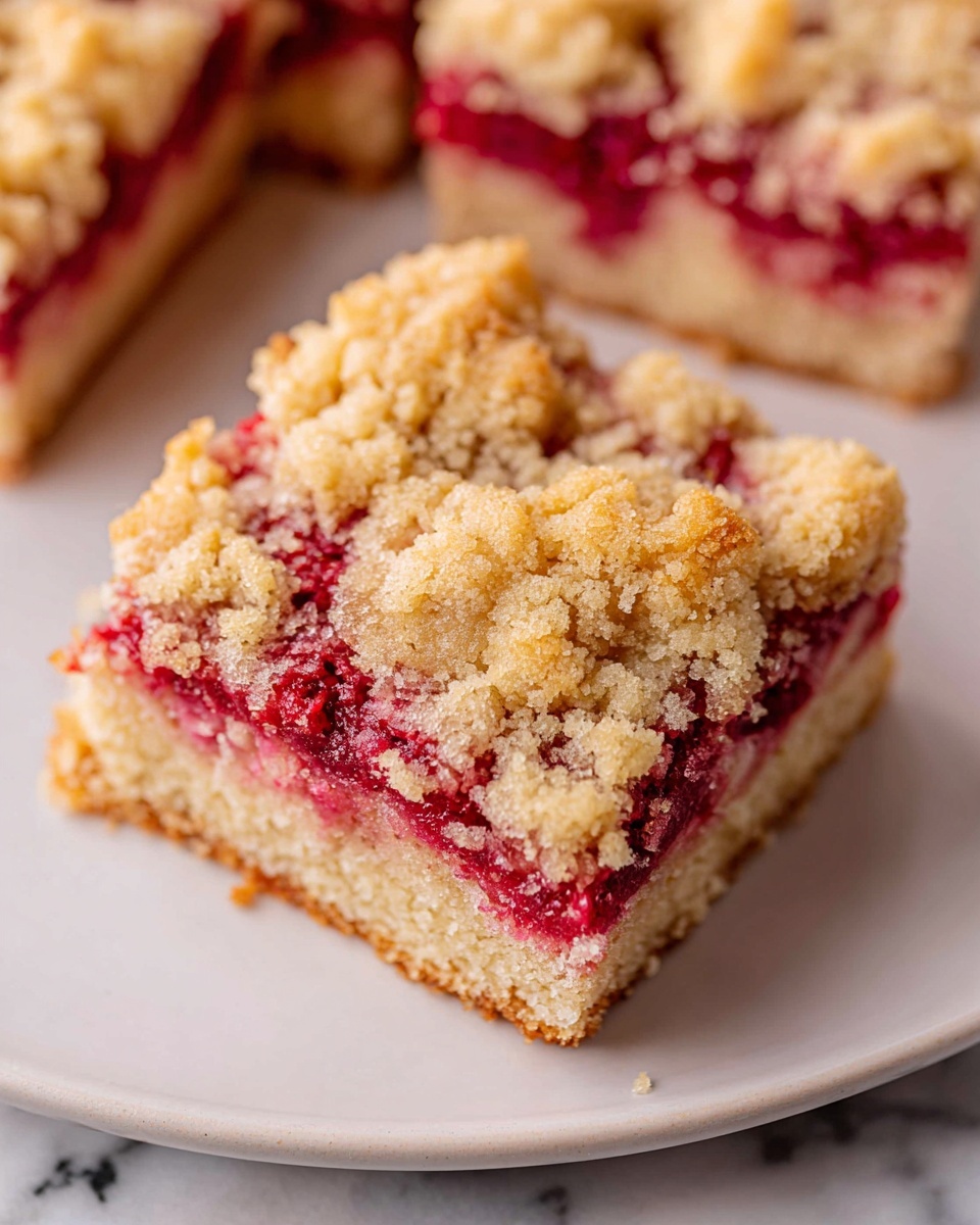 Vegan Strawberry Crumb Cake Recipe