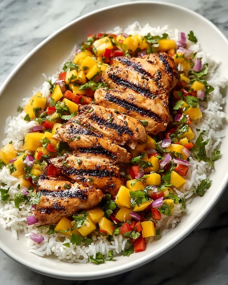 Honey Lime Chicken with Mango Salsa Recipe