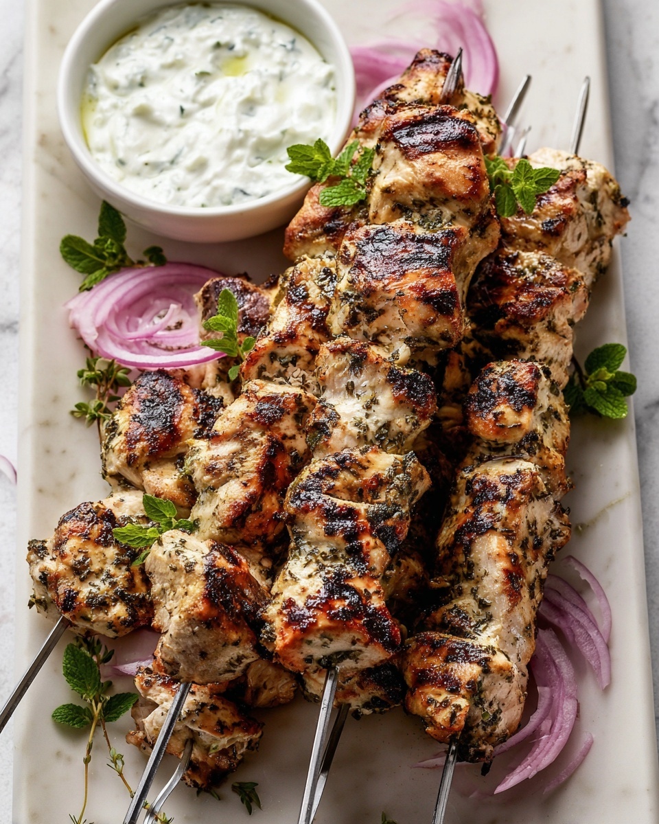 Easy Greek Chicken Souvlaki Recipe