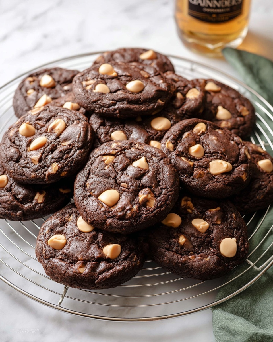 Fudgy Guinness Chocolate Cookies Recipe