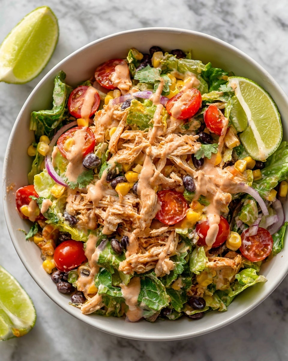 Taco Chicken Salad Recipe