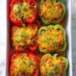 Sloppy Joe Stuffed Peppers Recipe