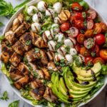 Chicken Avocado Caprese Salad Recipe