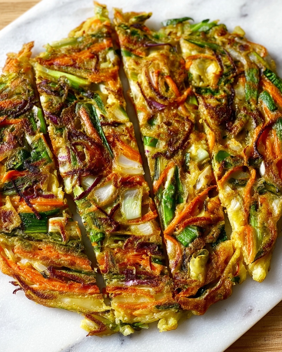 Korean Vegetable Pancakes (Yachaejeon) Recipe