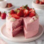 Small-batch Vegan Strawberry Cake Recipe