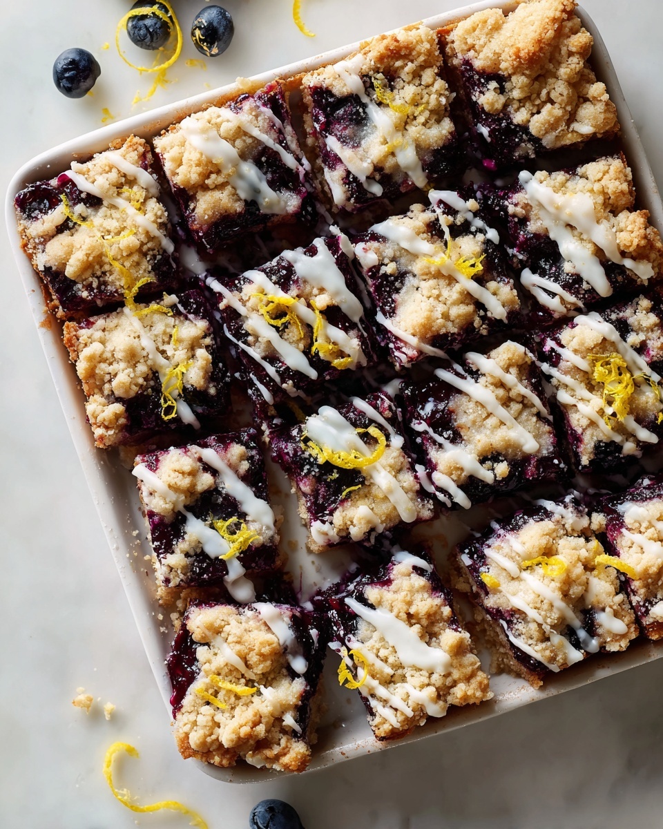 Gluten-Free Lemon Blueberry Bars (Dairy-Free) Recipe