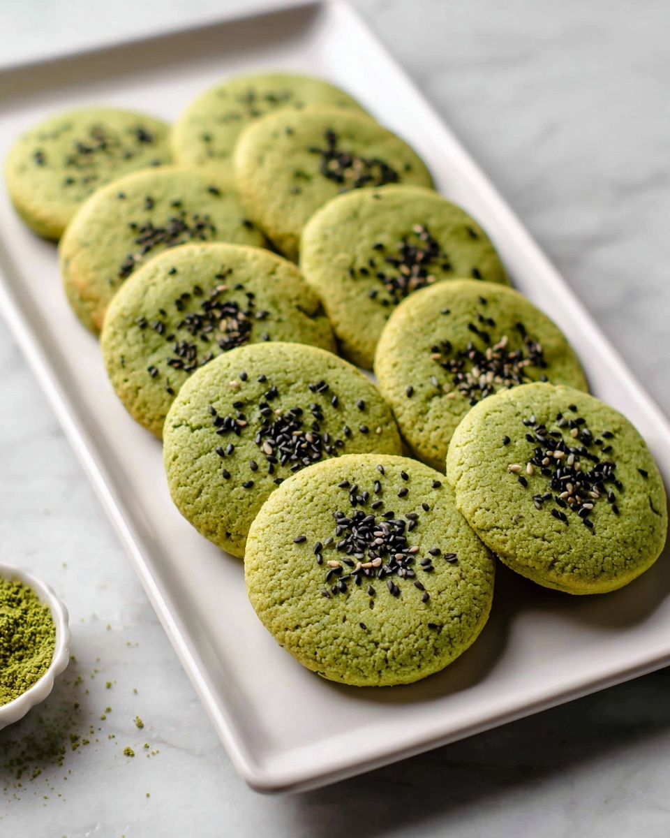 Matcha Brownie Cookies Recipe