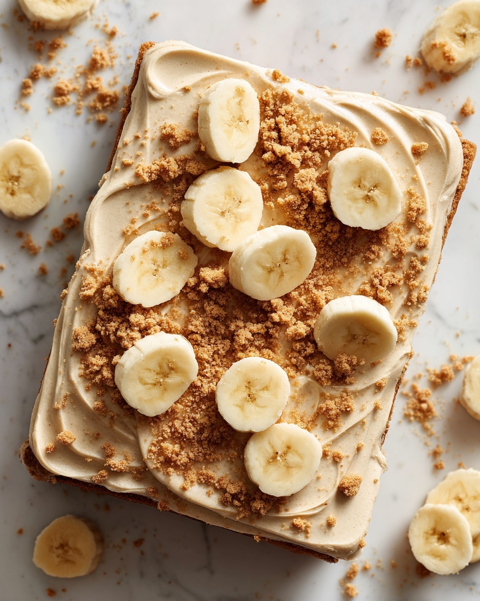 Vegan Banana Cake with Cookie Butter Frosting Recipe
