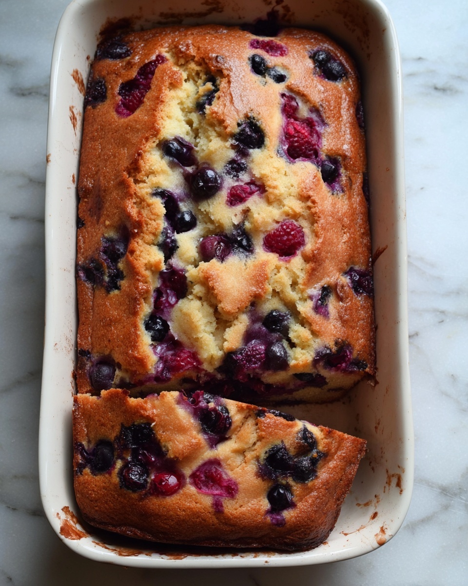 Very Berry Loaf Cake Recipe