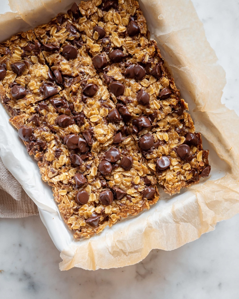 Banana Oatmeal Chocolate Chip Bars Recipe