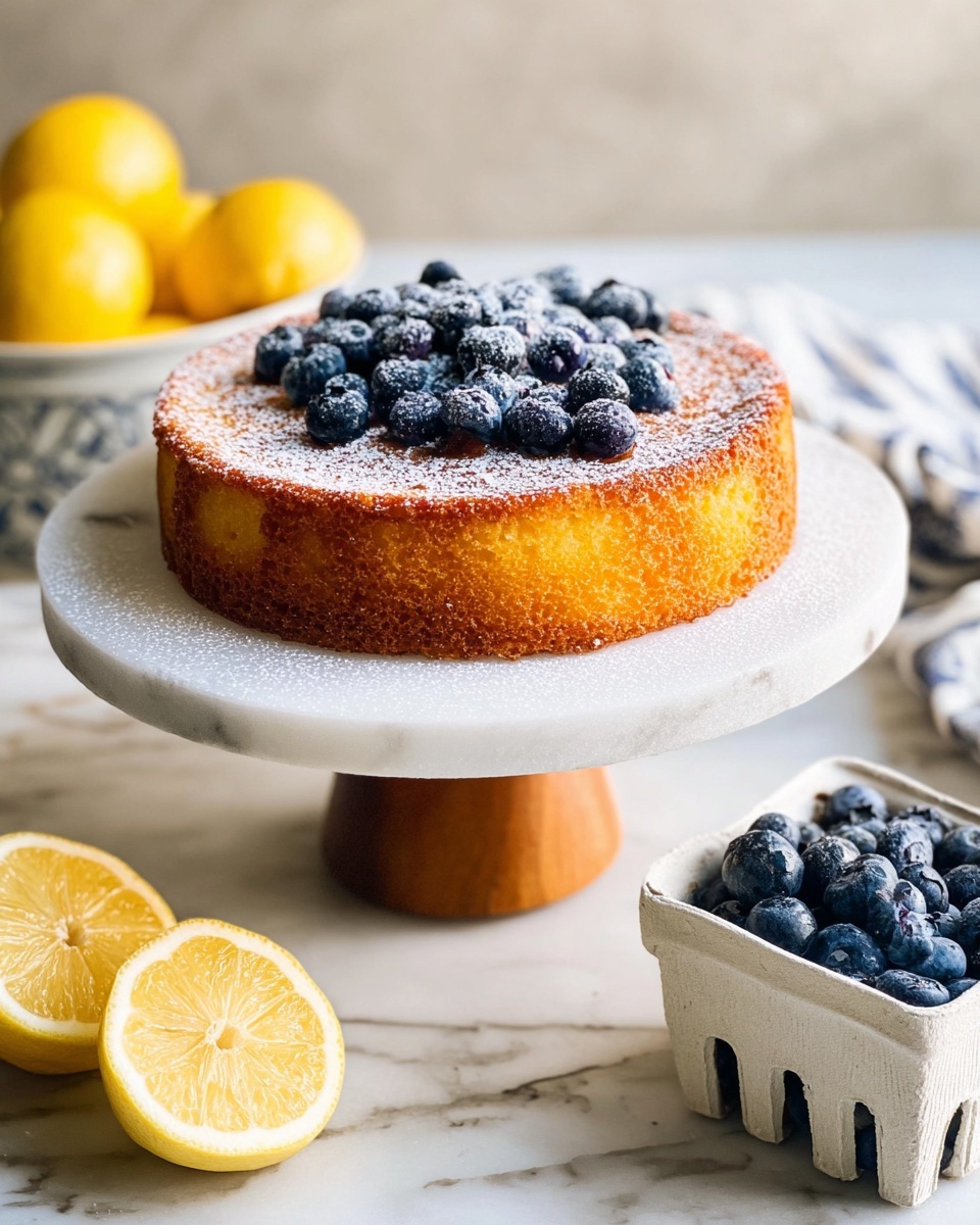Honey Lemon Almond Flour Cake Recipe