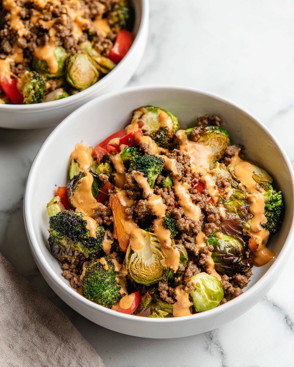 Beef & Veggie Bowls with Comeback Sauce Recipe