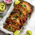 Crispy Sheet Pan Black Bean Tacos (Vegetarian) Recipe