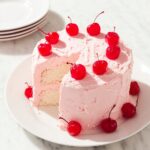 Cherry Almond Cake with Maraschino Cherry Buttercream Recipe