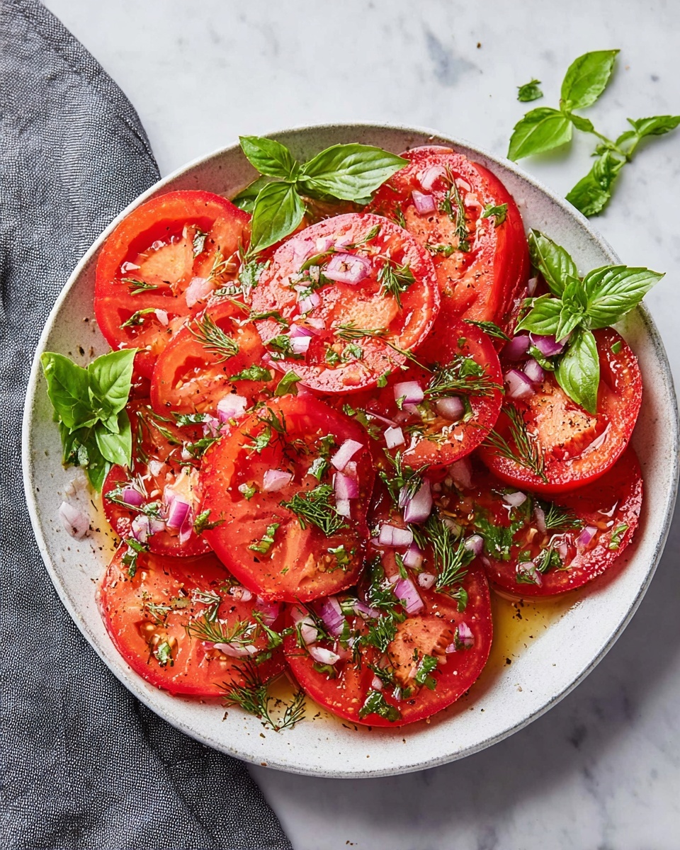 Marinated Tomatoes Recipe