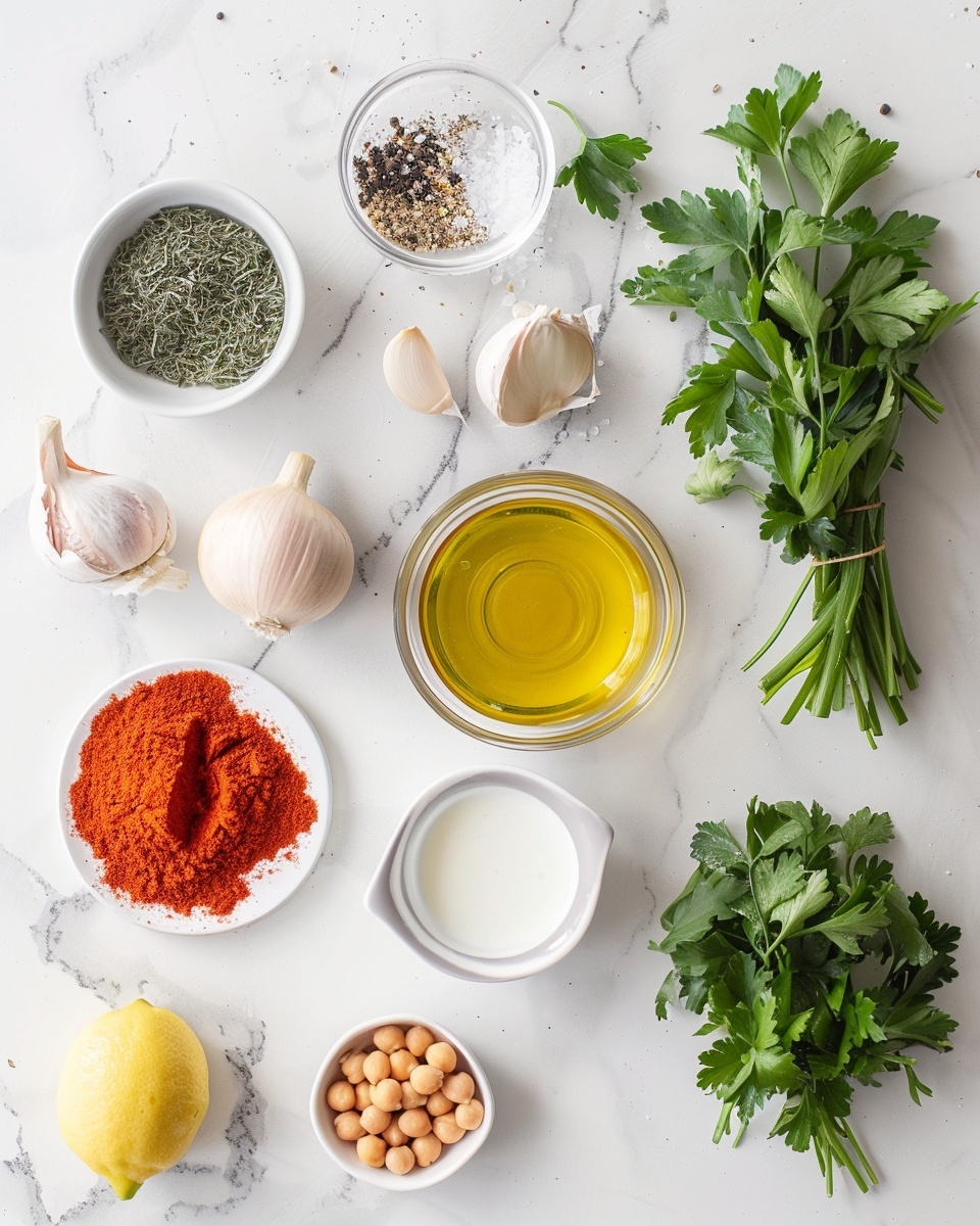 Single white plate with a generous portion of creamy chickpea and spinach curry, revealing tender chickpeas soaked in rich spiced tomato gravy with visible flecks of fresh cilantro on top, drizzled with a swirl of coconut cream for contrast, close-up angled shot highlighting the thick texture and vibrant colors, served on a white marble surface under natural lighting, styled like a food blog individual serving photo taken with an iphone --ar 4:5 --v 7
