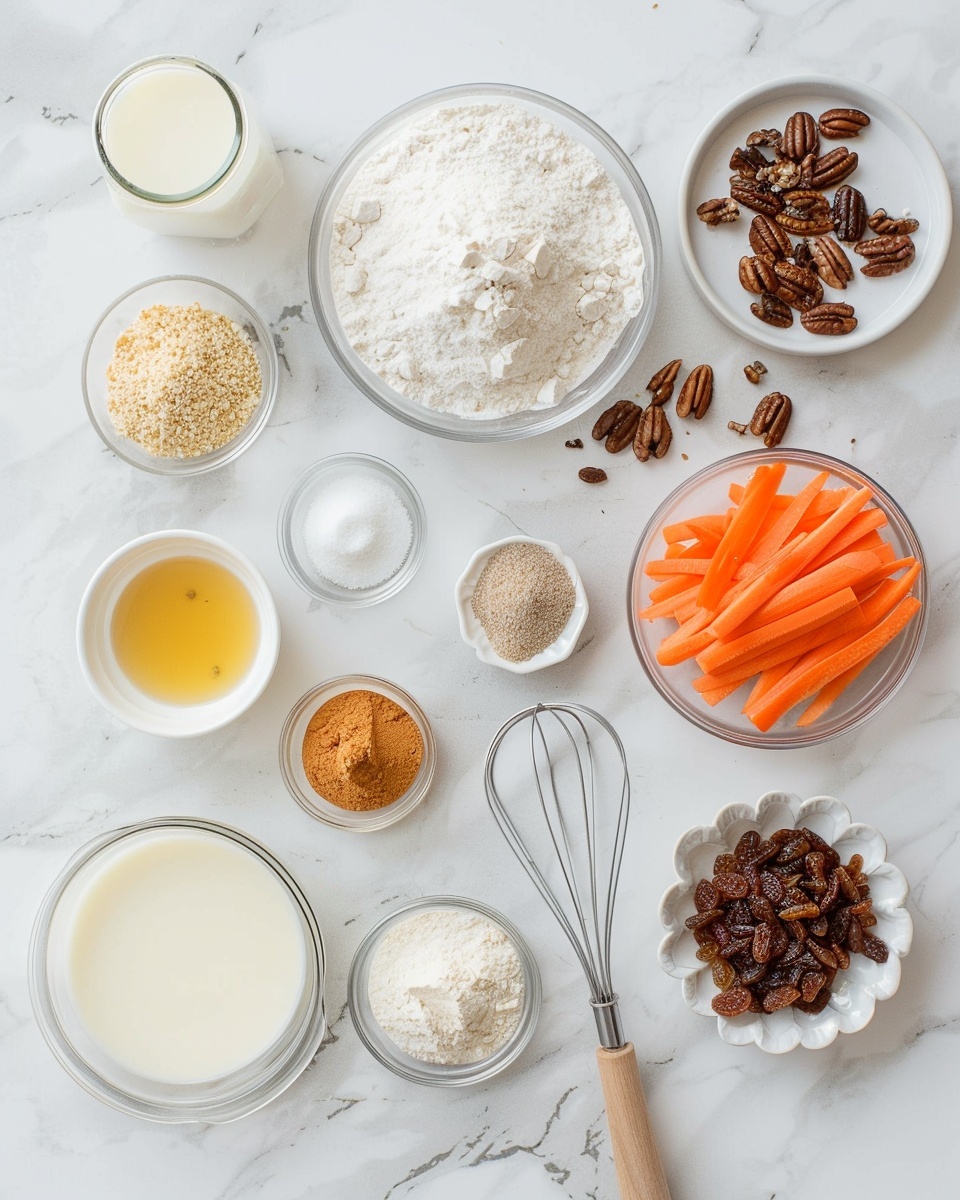 Single white plate presenting one slice of carrot cake with visible layers of moist orange-hued cake studded with shredded carrot and walnuts, separated by thick creamy white frosting, edges adorned with chopped walnut pieces, angled close-up emphasizing the soft crumb texture and rich frosting contrast, shot on white marble surface with natural lighting, styled as a blog-worthy intimate dessert serving photo taken with an iphone --ar 4:5 --v 7