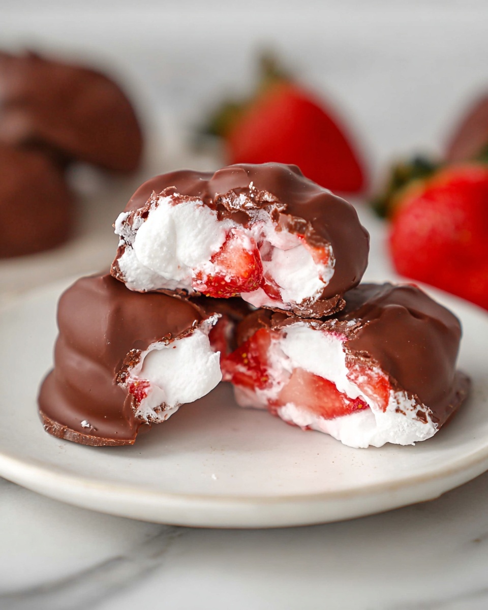 A large white platter displaying an array of chocolate-covered strawberries, each piece fully coated in smooth milk chocolate and sprinkled with flaky sea salt on top, arranged neatly to showcase the unbroken, whole candies with vibrant red strawberries visible through the chocolate coating, accompanied by fresh whole strawberries scattered around for contrast, shot from a professional 3/4 angle on a white marble surface with natural lighting to enhance the rich textures and vibrant colors, photo taken with an iphone --ar 4:5 --v 7