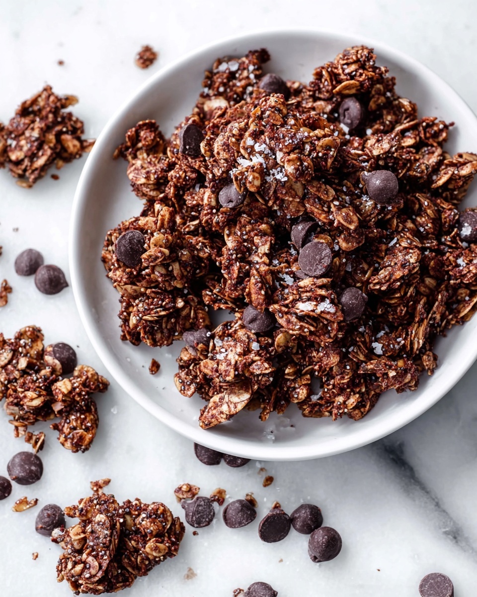 Chocolate Sea Salt Granola Recipe