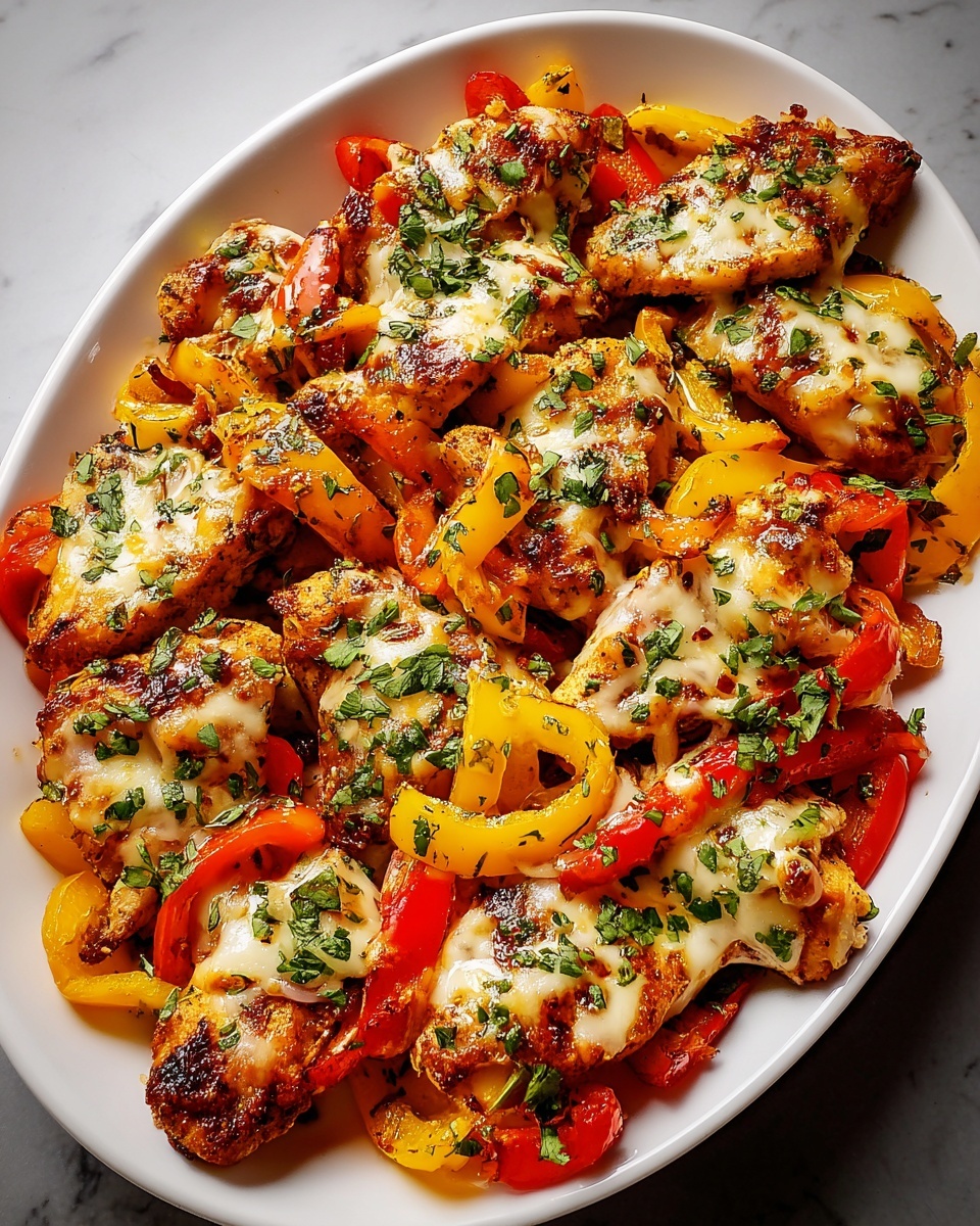 Cajun Chicken with Bell Peppers Recipe