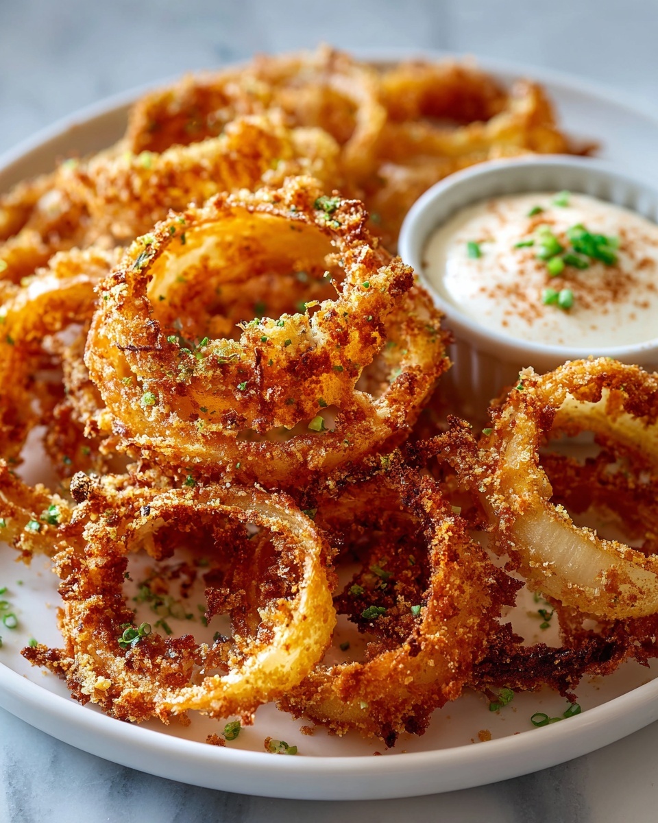 Viral High-Protein Keto Onion Rings Hack (No Breadcrumbs, No Frying!) Recipe