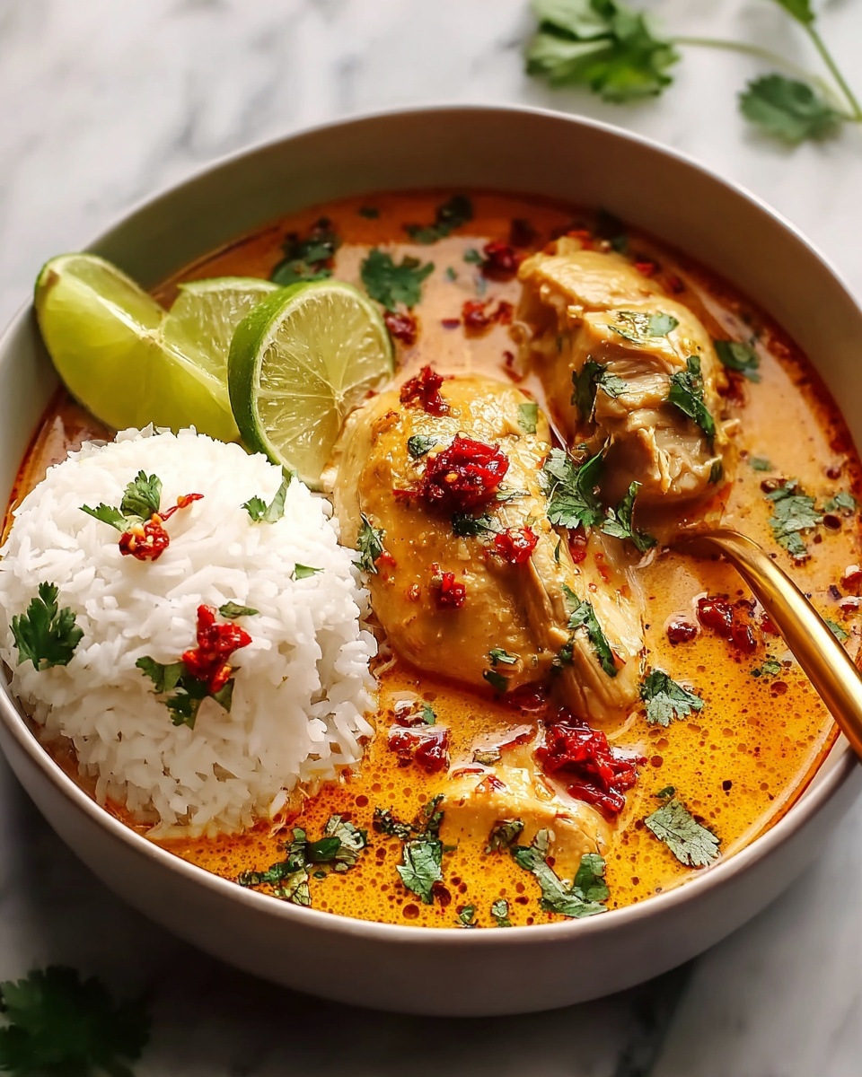 Coconut Chicken Brothy Rice: A Cozy One-Pot Delight! Recipe