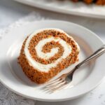 Carrot Cake Roll with Cream Cheese Frosting Recipe