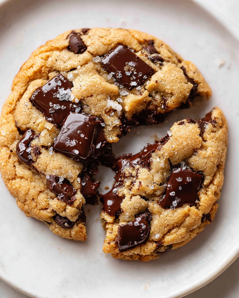 A white plate lavishly piled with a full batch of perfectly baked chocolate chip cookies, each cookie golden brown with large, melted dark and milk chocolate chunks embedded throughout, sprinkled lightly with flaky sea salt on top, arranged evenly to showcase their soft, chewy texture, the entire collection presented on a white marble background with natural lighting, professional food magazine style hero shot photo taken with an iphone --ar 4:5 --v 7