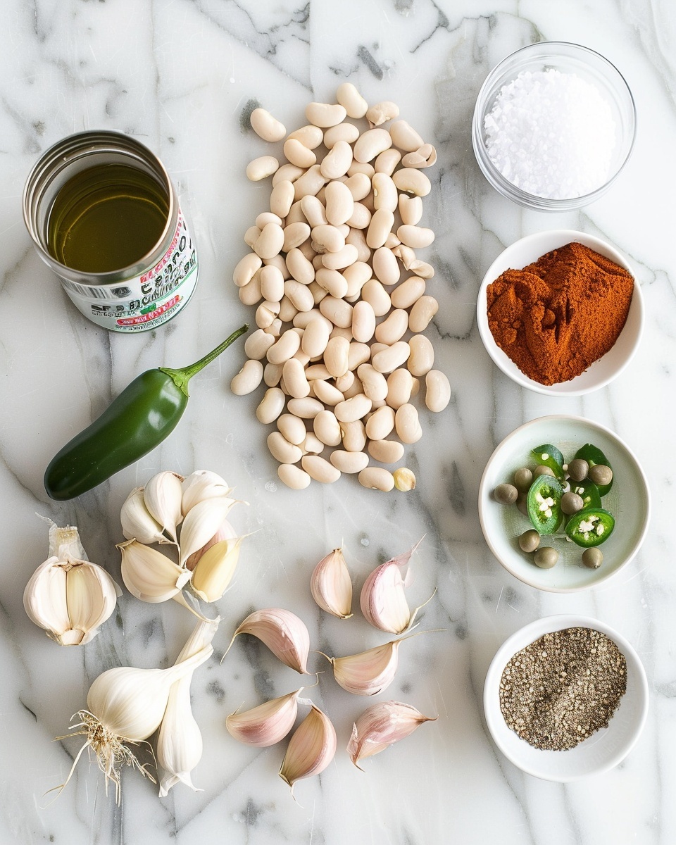 Single white bowl with a close-up of a creamy and textured serving of pinto bean dip topped with freshly diced tomatoes, red onions, green peppers, and thin slices of vibrant green jalapeños, garnished with finely chopped cilantro, showing depth in the beans and the chunky salsa, placed on a white marble surface with natural lighting, styled like a cozy food blog photo taken with an iphone --ar 4:5 --v 7