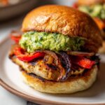 Chicken Fajita Burgers Recipe
