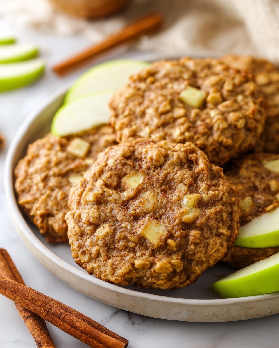 Apple Cinnamon Oatmeal Cookies Recipe