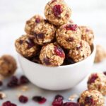 No Bake Cranberry Energy Bites Recipe
