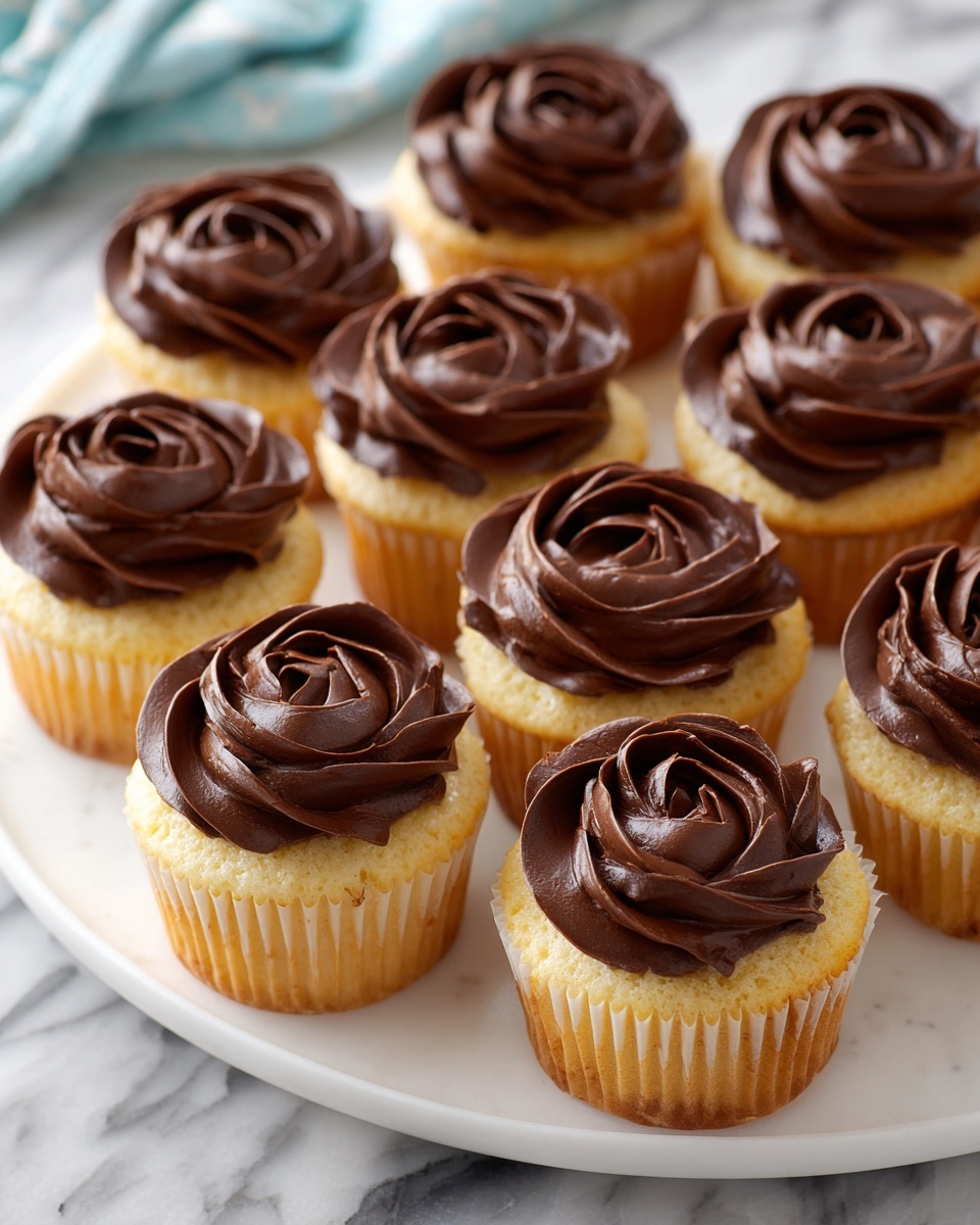 Boston Cream Pie Cupcakes Recipe