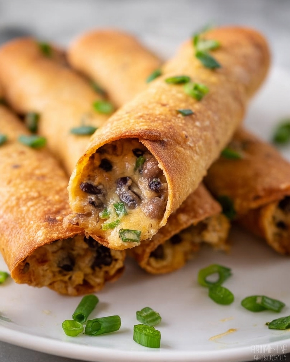 Long white rectangular platter filled with a full batch of perfectly cooked taquitos, each golden brown with crispy edges and uniform grill marks, garnished with scattered fresh chopped green onions, accompanied by a white ramekin filled with chunky vibrant red salsa, the entire dish arranged on white parchment paper atop a rustic baking tray, photographed from a professional overhead angle on a white marble background with natural lighting, like a hero shot from a food magazine, photo taken with an iphone --ar 4:5 --v 7