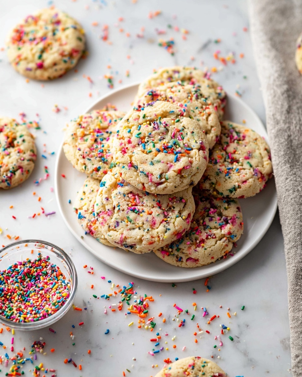 Vegan Funfetti Sugar Cookies Recipe