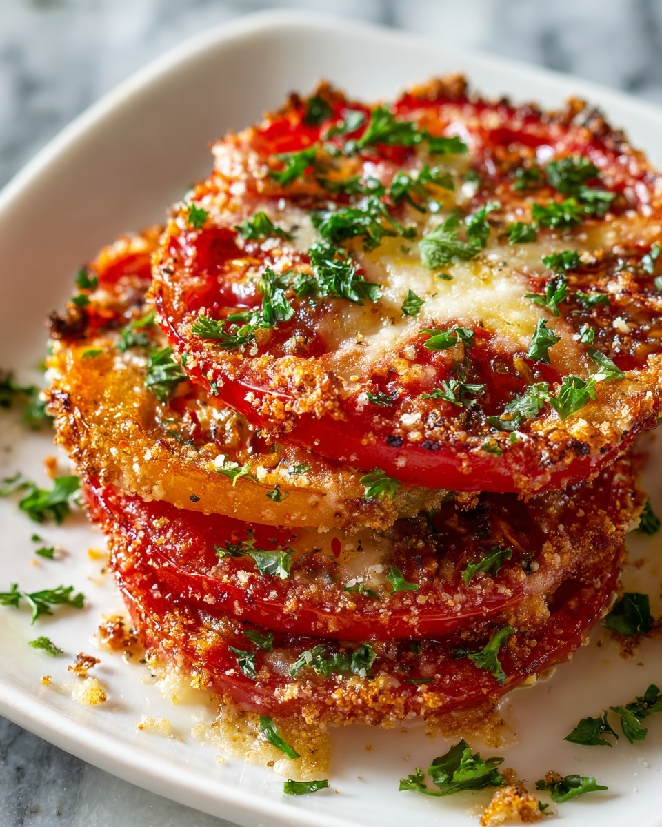Crispy Parmesan Tomato Chips Recipe