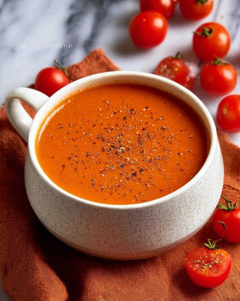 Tomato Carrot Apple Soup Recipe