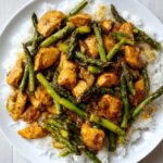 Turmeric Black Pepper Chicken with Asparagus Recipe