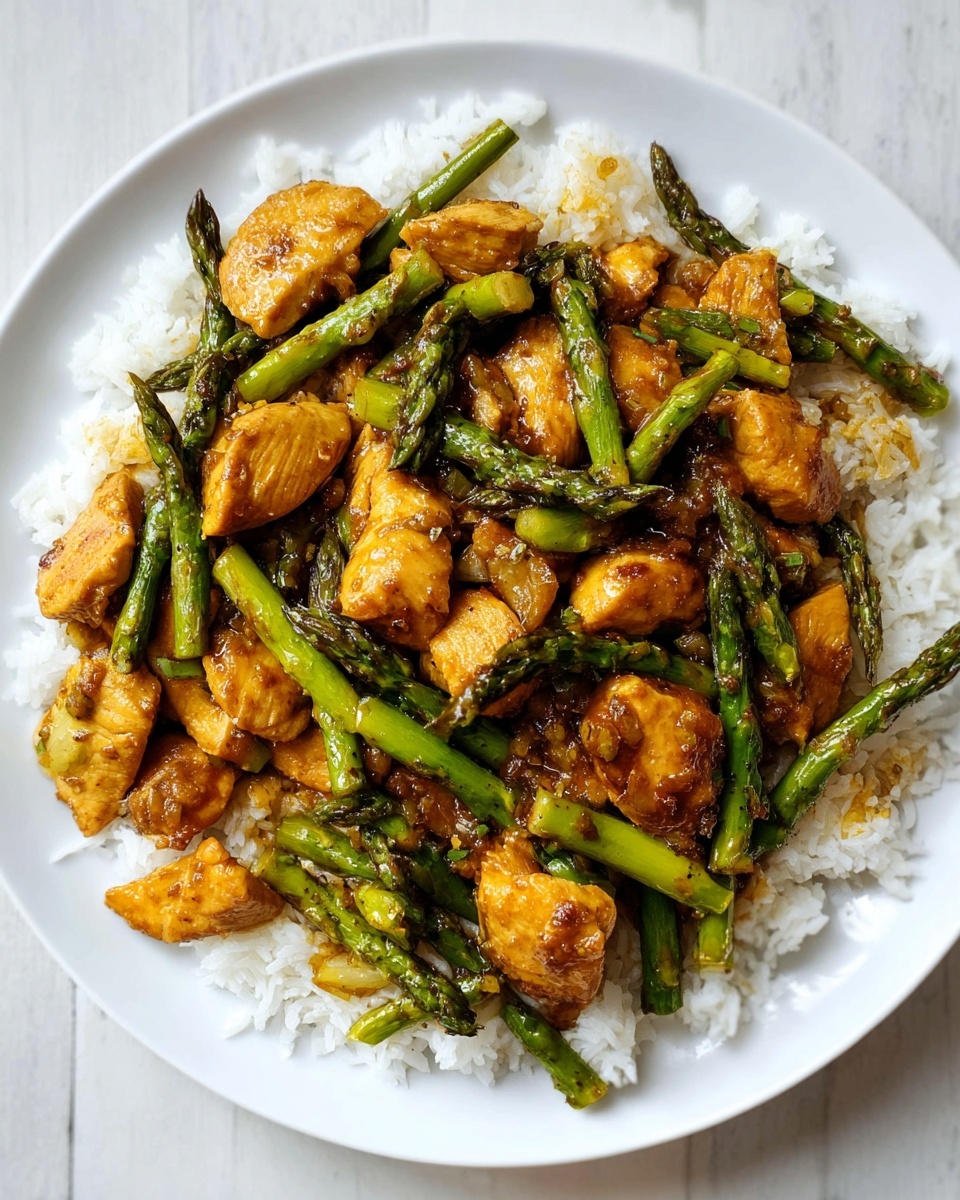 Turmeric Black Pepper Chicken with Asparagus Recipe