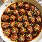 Asian Glazed Turkey Meatballs Recipe
