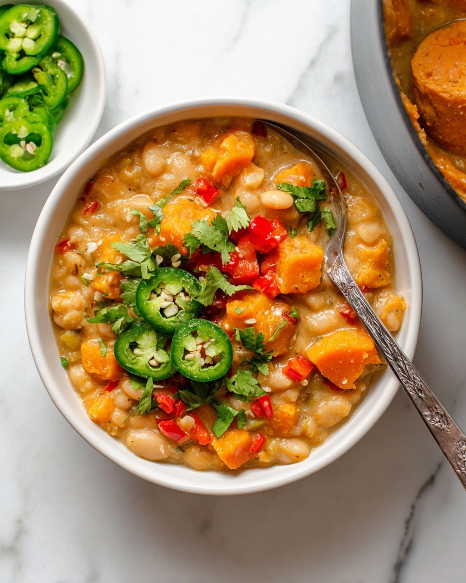 Butternut Squash & White Bean Vegan Chili Recipe