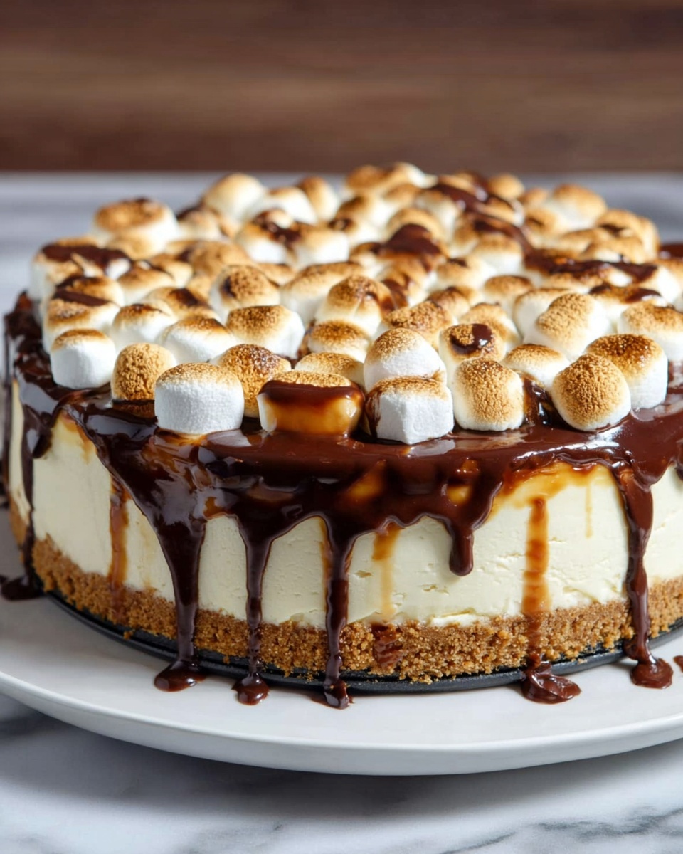 S’Mores Cheesecake Recipe