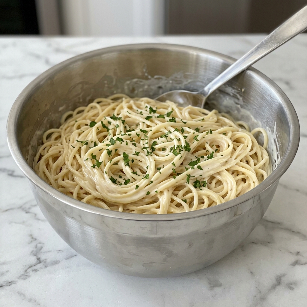 Garlic Parmesan Pasta (One Pot!) Recipe
