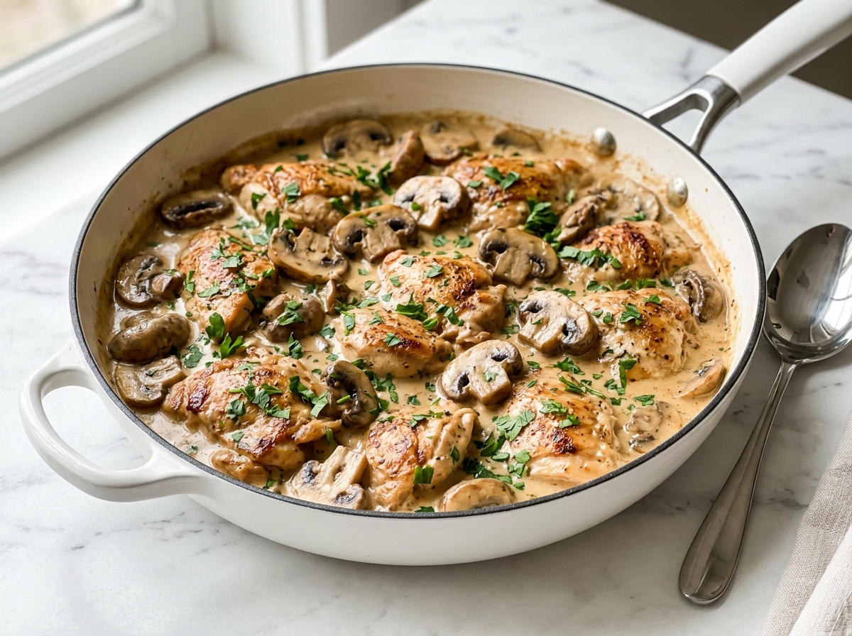 Creamy Chicken Stroganoff Recipe